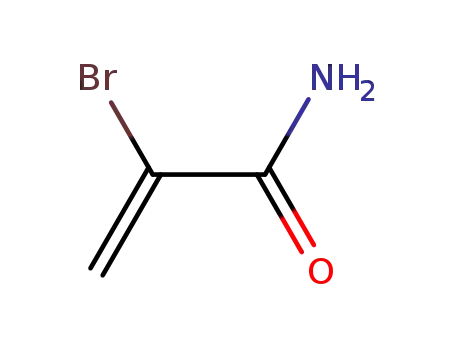 Molecular Structure of 70321-36-7 (2-BROMOACRYLAMIDE)