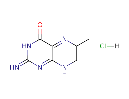 Molecular Structure of 102069-94-3 (6-methyldihydropterin hydrochloride)