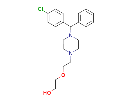 1-(4-Chloro-alpha-phenylbenzyl)-4-((2-(2-hydroxyethoxy)ethyl)piperazine)