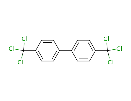 Molecular Structure of 30061-79-1 (4,4'-bis(trichloromethyl)biphenyl)