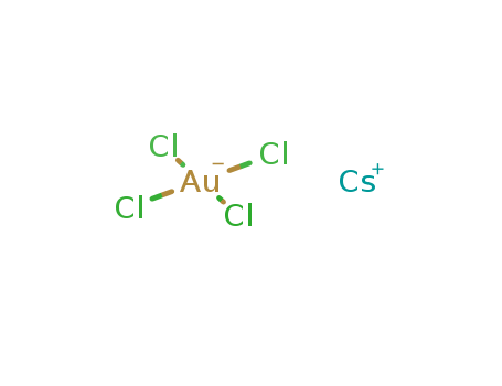 Aurate(1-),tetrachloro-, cesium (1:1), (SP-4-1)-