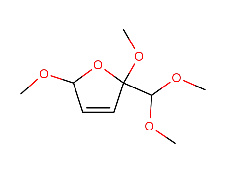 Molecular Structure of 59906-91-1 (2,5-DIHYDRO-2,5-DIMETHOXY-2-DIMETHOXYMETHYLFURAN)