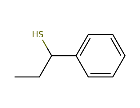 Benzenemethanethiol, a-ethyl-