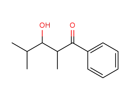 Molecular Structure of 73739-28-3 (3-HYDROXY-2,4-DIMETHYL-1-PHENYL-PENTAN-1-ONE)