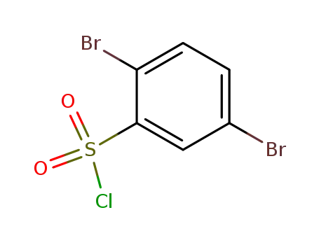 Molecular Structure of 23886-64-8 (2,5-DIBROMOBENZENESULFONYL CHLORIDE)