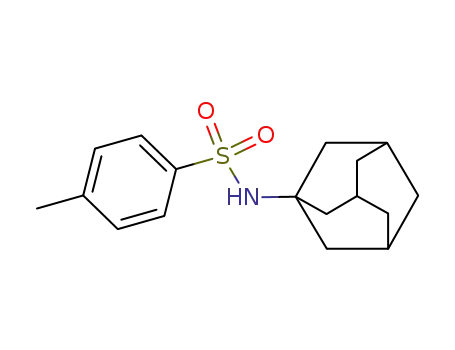 Molecular Structure of 56432-99-6 (N-(1-Adamantyl)-4-methylbenzenesulfonamide)