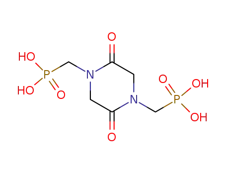 Molecular Structure of 64140-94-9 (N,N’-bis(phosphonomethyl)-2,5-diketopiperazine)
