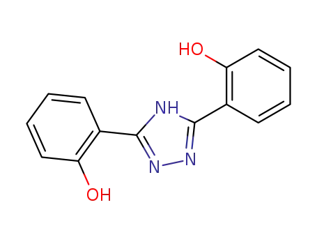 Molecular Structure of 74619-50-4 (bis-3,5-(2'-hydroxyphenyl)-1H-1,2,4-triazole)