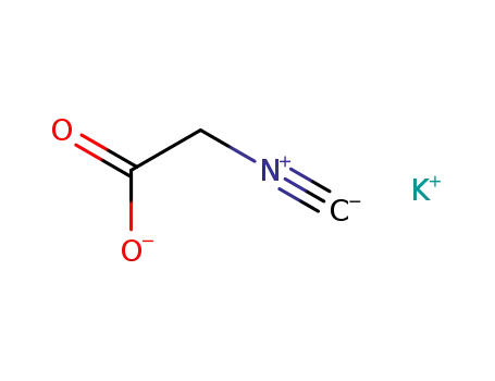 Molecular Structure of 58948-98-4 (Isocyanoacetic acid potassium salt)