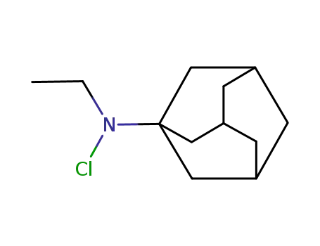 Molecular Structure of 34913-37-6 (N-Chlor-N-aethyl-1-adamantanamin)