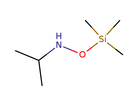 Molecular Structure of 219943-31-4 (N-isopropyl-O-(trimethylsilyl)hydroxylamine)