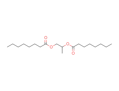 Molecular Structure of 7384-98-7 (propylene di(octanoate))