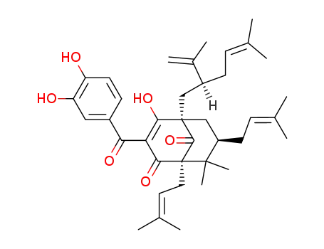 Molecular Structure of 78824-30-3 (garcinol)