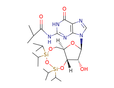 N2-Isobutyryl-3',5'-O-(1,1,3,3-tetraisopropyl-1,3-disiloxanediyl)guanosine