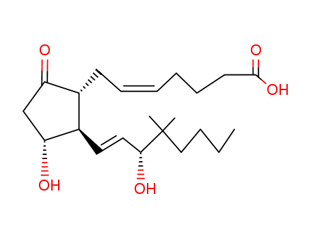 Molecular Structure of 39746-25-3 (16,16-DIMETHYL PROSTAGLANDIN E2)