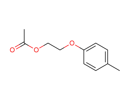 Molecular Structure of 6807-11-0 (4-(2-ACETOXYETHOXY)TOLUENE)