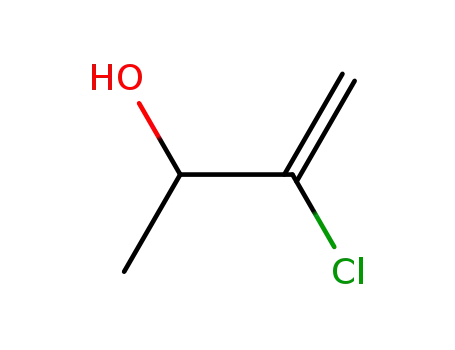 Molecular Structure of 6498-47-1 (3-chloro-but-3-en-2-ol)