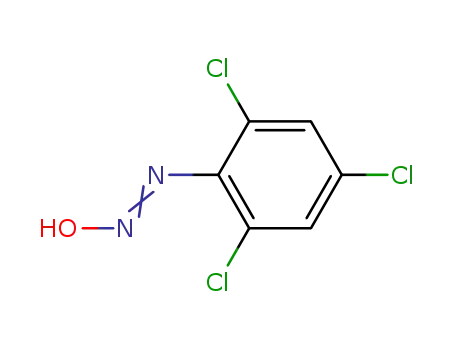 Molecular Structure of 134253-68-2 (2,4,6-trichlorobenzenediazohydroxide)