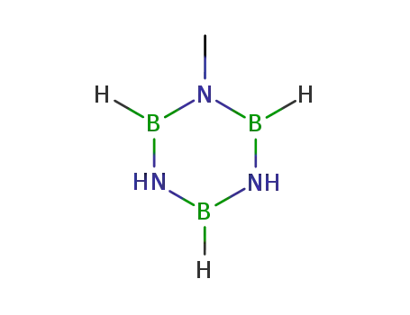 Molecular Structure of 21127-94-6 (1-Methylborazine)
