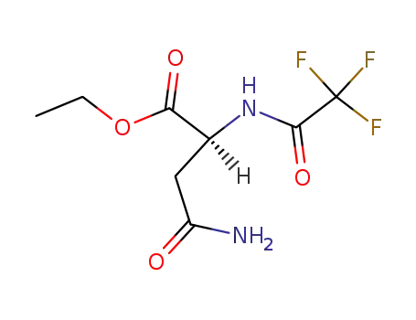 <i>N</i><sup>2</sup>-trifluoroacetyl-L-asparagine ethyl ester