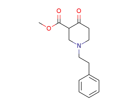 methyl 1-(2-phenylethyl)-4-oxo-piperidine-3-carboxylate