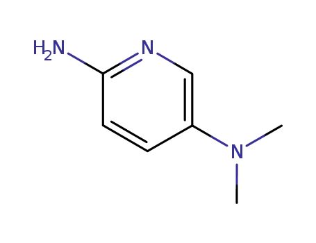 Molecular Structure of 39856-52-5 (N5,N5-Dimethylpyridine-2,5-diamine)
