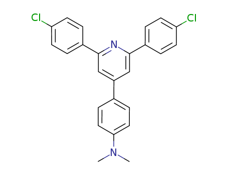 73910-97-1,4-[2,6-bis(4-chlorophenyl)-4-pyridyl]-N,N-dimethylaniline,4-[2,6-bis(4-chlorophenyl)-4-pyridyl]-N,N-dimethylaniline