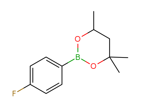 2-(4-fluorophenyl)-4,4,6-trimethyl-1,3,2-dioxaborinane