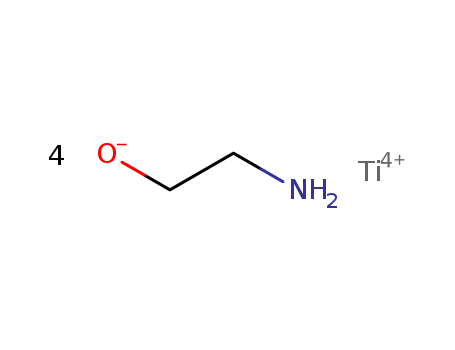 Ethanol, 2-amino-,titanium(4+) salt (4:1) (9CI)