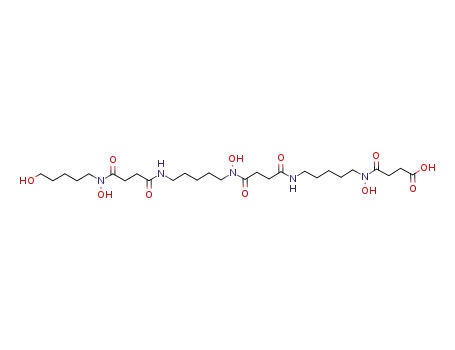 Molecular Structure of 104556-07-2 (Desferri-danoxamin)