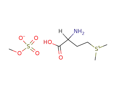 Molecular Structure of 73927-14-7 ((3-amino-3-carboxypropyl)dimethylsulphonium methyl sulphate)