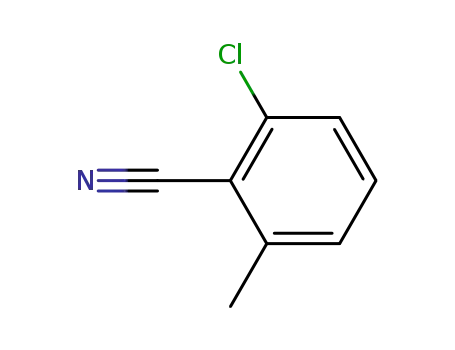 Molecular Structure of 6575-09-3 (2-CHLORO-6-METHYLBENZONITRILE)
