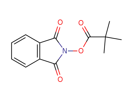 Molecular Structure of 84379-72-6 (1,3-dioxoisoindolin-2-yl 3,3-dimethylbutanoate)