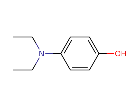 Molecular Structure of 17609-82-4 (4-Diethylaminophenol)