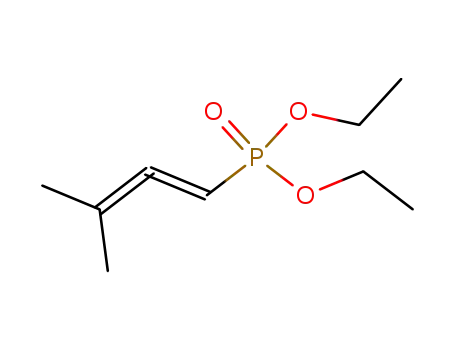 Molecular Structure of 3201-84-1 (Phosphonic acid, (3-methyl-1,2-butadienyl)-, diethyl ester)