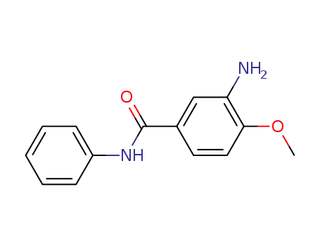 Molecular Structure of 120-35-4 (3-Amino-4-methoxybenzanilide)