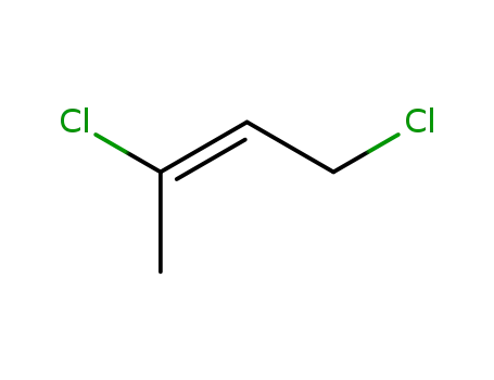 Molecular Structure of 7415-31-8 (1,3-DICHLORO-2-BUTENE)