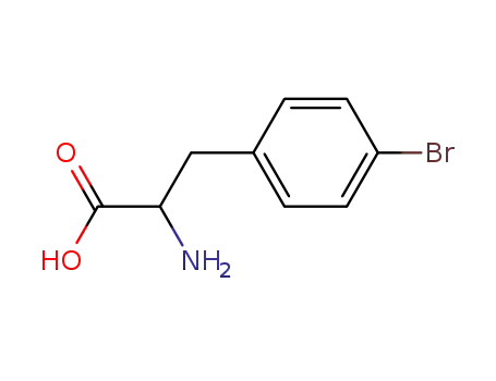 Molecular Structure of 14091-15-7 (4-BROMO-DL-PHENYLALANINE)