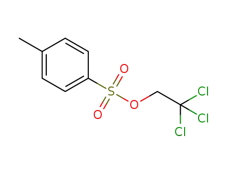 Molecular Structure of 57392-61-7 (toluene-4-sulfonic acid 2,2,2-trichloro-ethyl ester)