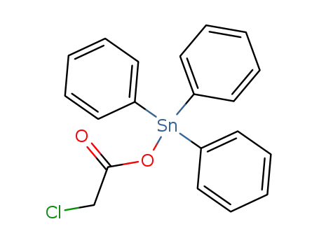 (Chloroacetoxy)triphenylstannane