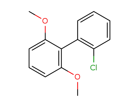 Molecular Structure of 1380028-15-8 (2'-chloro-2,6-dimethoxy-1,1'-biphenyl)