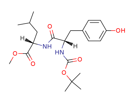 L-Leucine, N-[(1,1-dimethylethoxy)carbonyl]-L-tyrosyl-, methyl ester