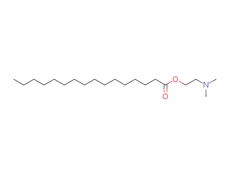 Molecular Structure of 40817-19-4 (Hexadecanoic acid, 2-(dimethylamino)ethyl ester)