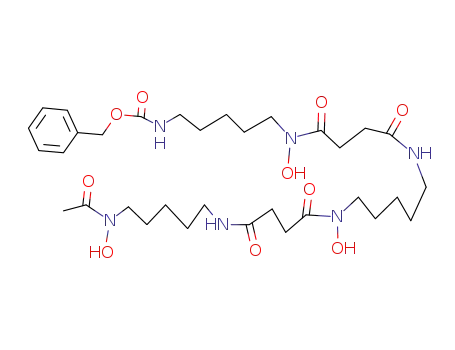 benzyl N-[5-[[4-[5-[[4-[5-[acetyl(hydroxy)amino]pentylamino]-4-oxo-butanoyl]-hydroxy-amino]pentylamino]-4-oxo-butanoyl]-hydroxy-amino]pentyl]carbamate