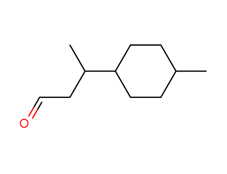 Cyclohexanepropanal, b,4-dimethyl-