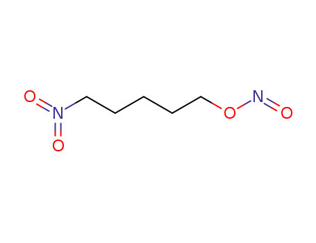 Molecular Structure of 861610-17-5 (1-nitro-5-nitrosyloxy-pentane)