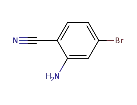 Molecular Structure of 304858-65-9 (2-AMINO-4-BROMOBENZONITRILE)