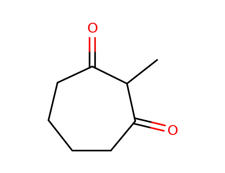 Molecular Structure of 5601-78-5 (1,3-Cycloheptanedione, 2-methyl-)