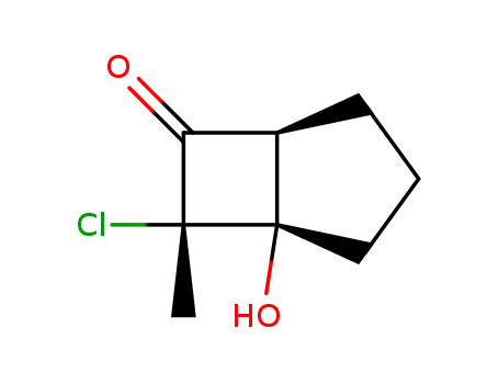 7-chloro-1-hydroxy-7endo-methylbicyclo<3.2.0>heptan-6-one