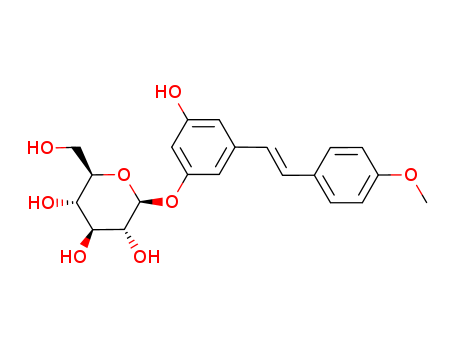 3,5-DIHYDROXY-4'-METHOXYSTILBENE 3-O-BETA-D-GLUCOSIDE